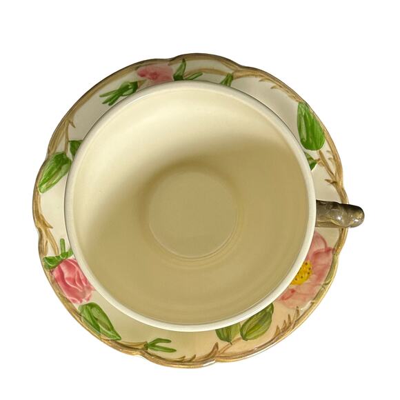 Franciscan Desert Rose Vintage Cup and Saucer Set - Picture 5 of 7